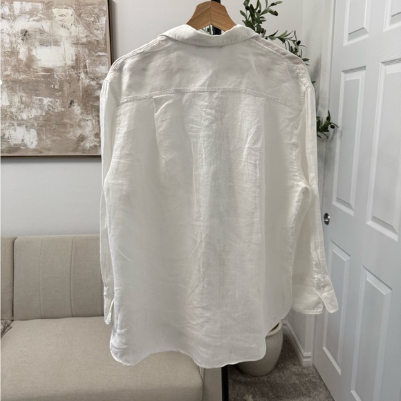 Linen Button-Up Shirt - Picture 2 of 3